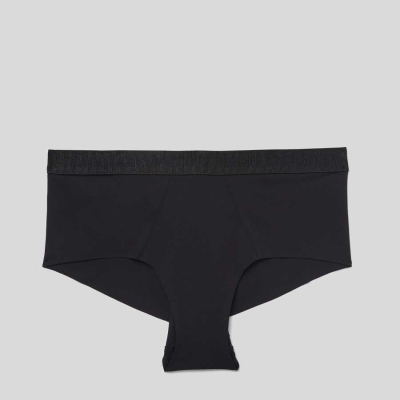 Black Karl Lagerfeld High-rise Briefs Women's Underwear | USA86ICFU