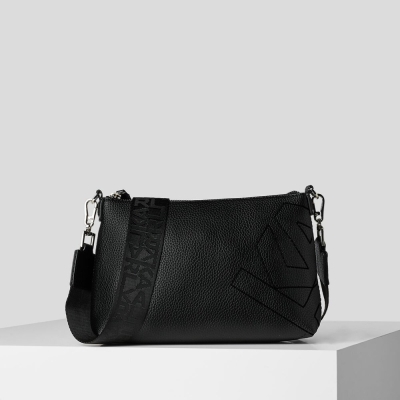 Black Karl Lagerfeld K/Athleisure Women's Crossbody Bags | USA41JDBF