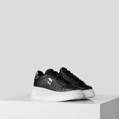 Black Karl Lagerfeld K/Ikonik Anakapri Women's Sneakers | USA76OIWP