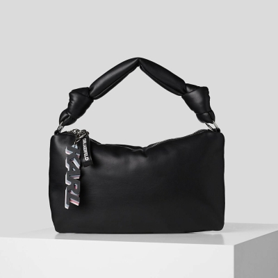 Black Karl Lagerfeld K/Knotted Small Women's Shoulder Bags | USA36ATJZ