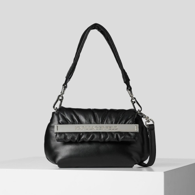 Black Karl Lagerfeld K/Kross Small Women's Shoulder Bags | USA64GKHU