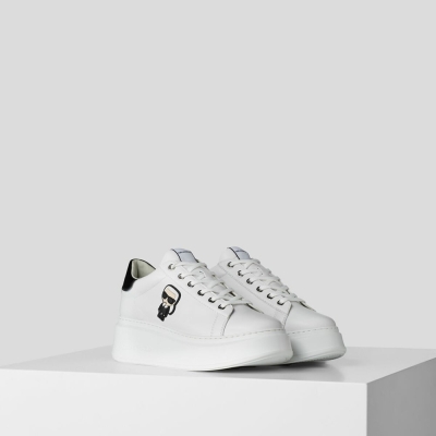 White Karl Lagerfeld K/Ikonik Anakapri Women's Sneakers | USA59ZUTB