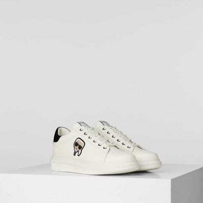 White Karl Lagerfeld K/Ikonik Kapri Men's Sneakers | USA71FGOJ