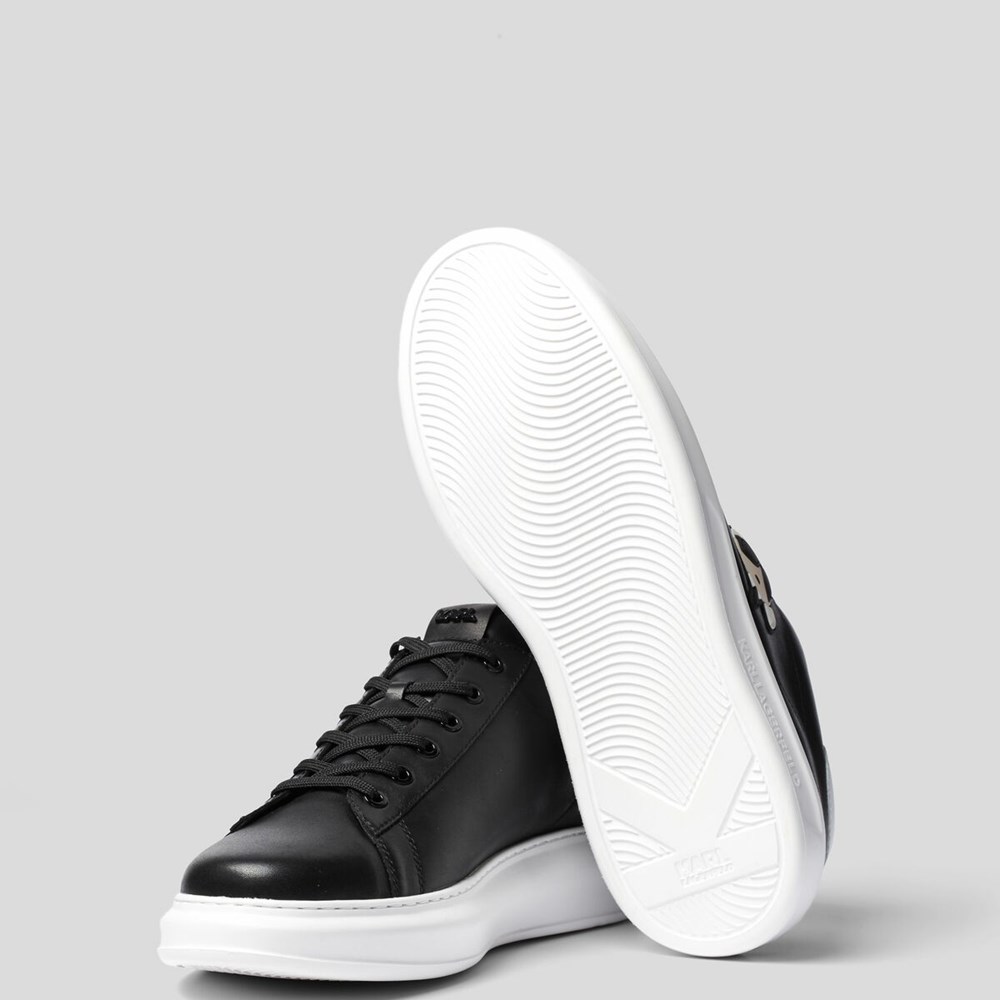 Black Karl Lagerfeld K/Ikonik Kapri Men's Sneakers | USA95GPWZ