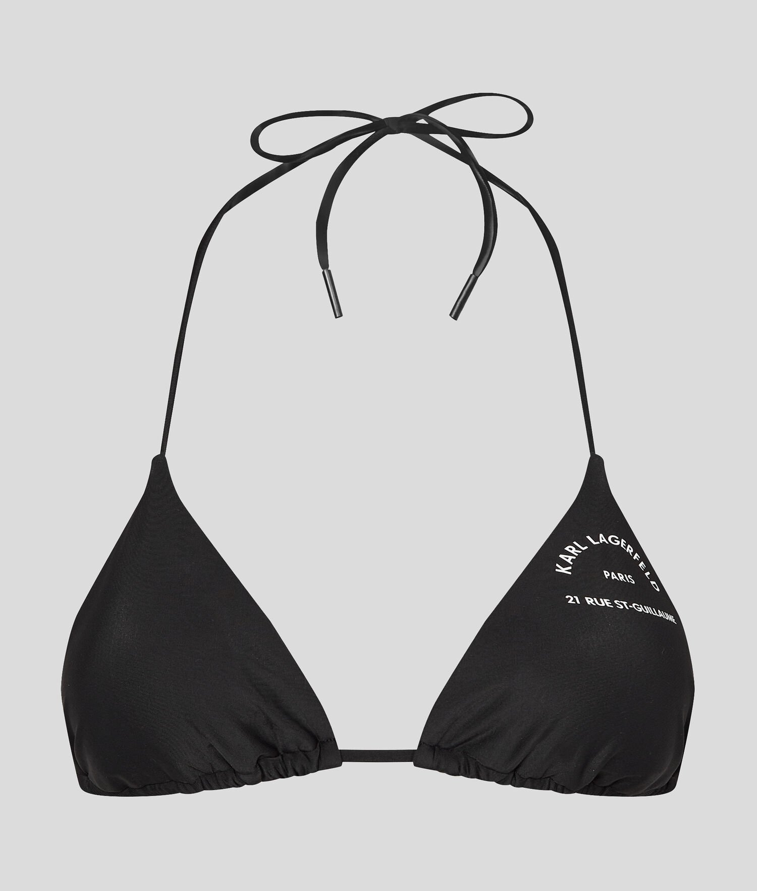 Black Karl Lagerfeld Wrap-around Triangle Women's Beachwear | USA30ZNLG