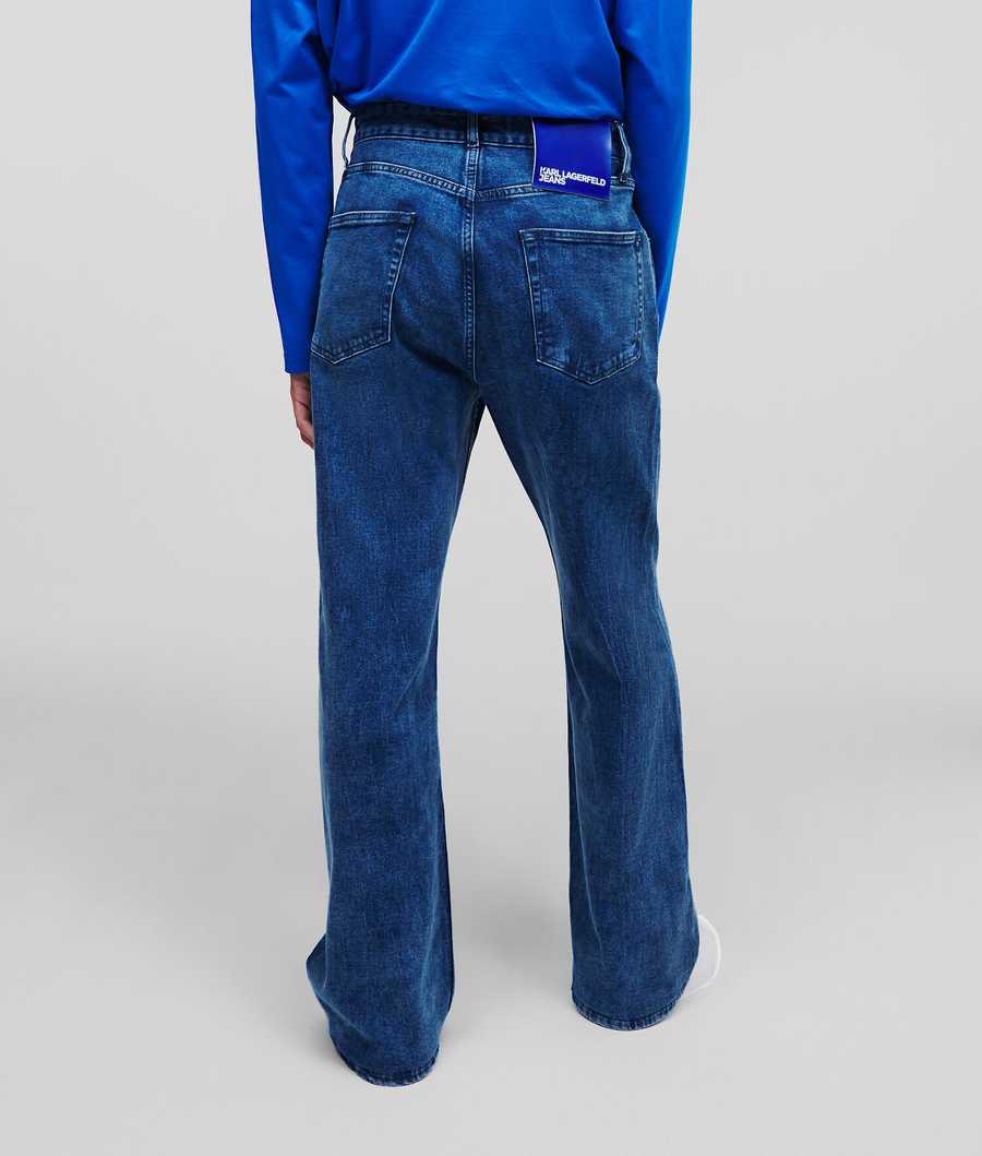 Blue Karl Lagerfeld Klj Relaxed Men's Jeans | USA80JXYK