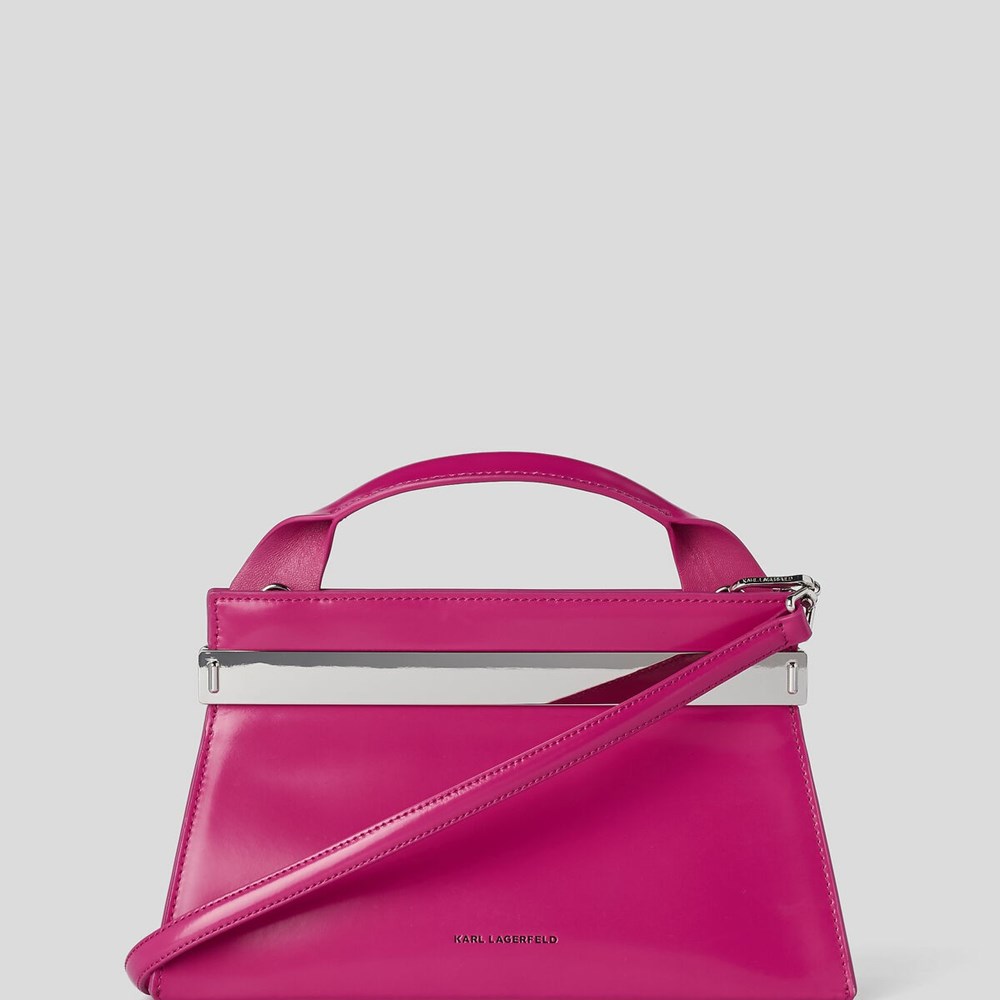 Fuchsia Karl Lagerfeld K/Kross Archive Women's Handbags | USA68GBWD