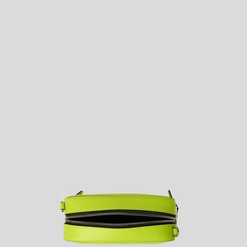 Light Green Karl Lagerfeld K/Punched Logo Women's Camera Bag | USA23GQXE