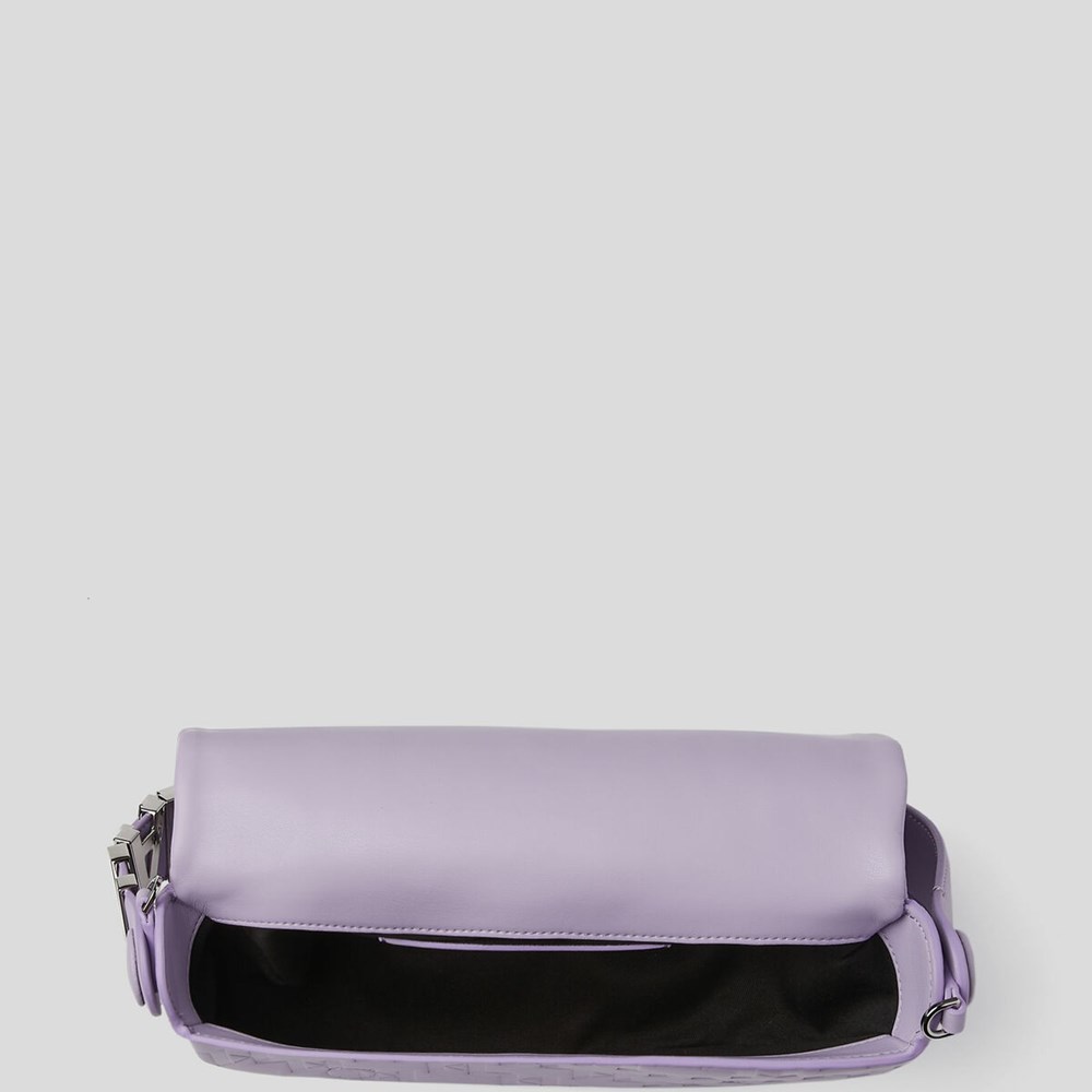 Purple Karl Lagerfeld K/Swing Women's Baguette Bag | USA98OMXK