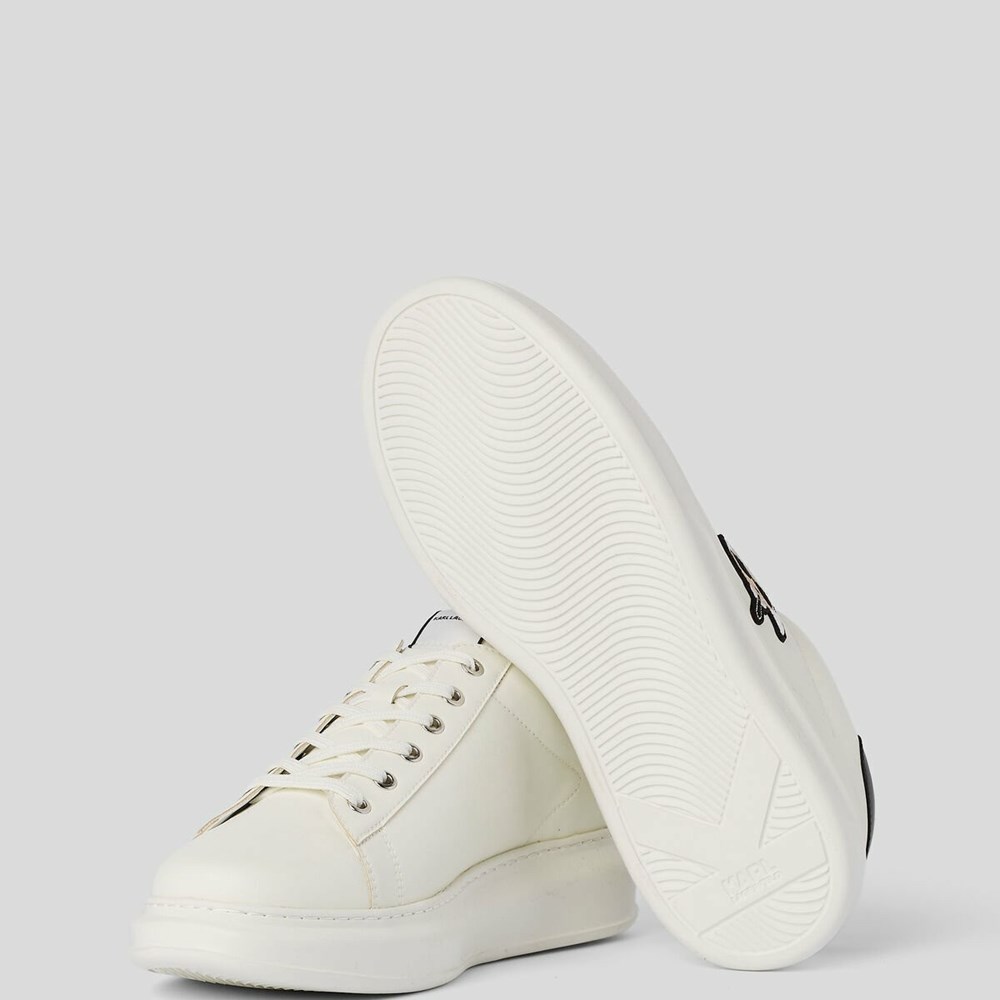 White Karl Lagerfeld K/Ikonik Kapri Men's Sneakers | USA71FGOJ